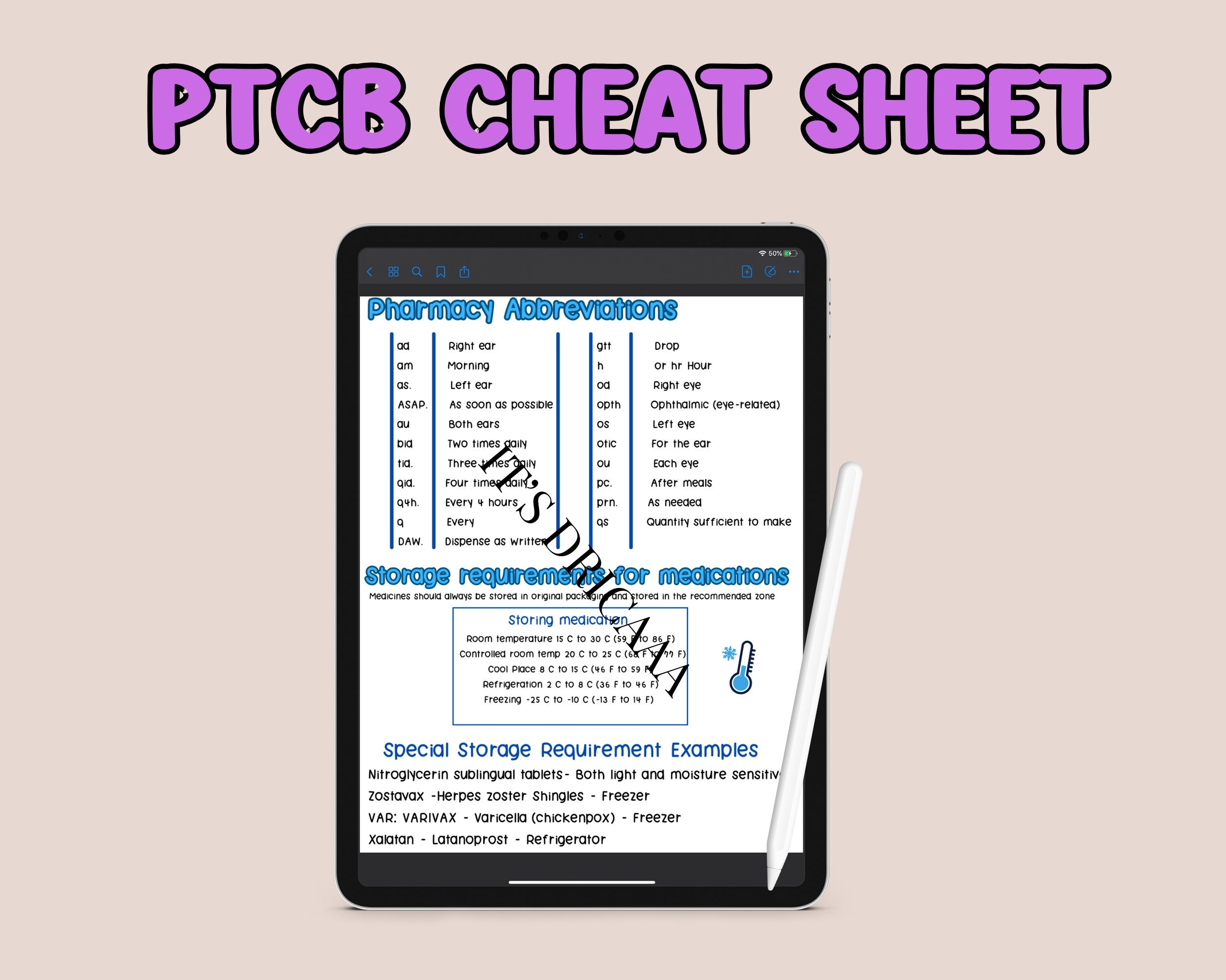 Free Printable Pharmacy Technician Math Worksheets