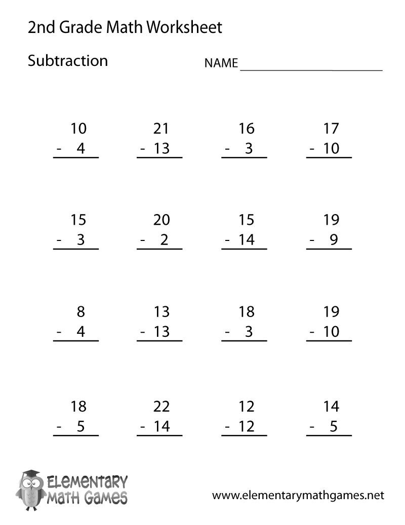 Free Printable 2nd Grade Multiplication Worksheets