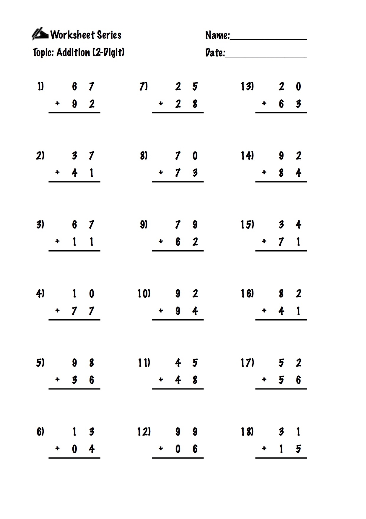 Simple Math Teaching Math To Students With Special Needs Worksheets Library