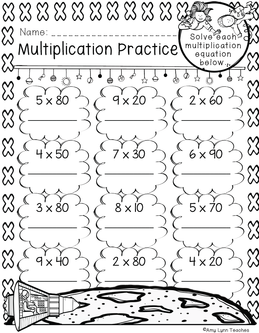 Space Themed Worksheets Bundle 600 Standards Aligned Printables 