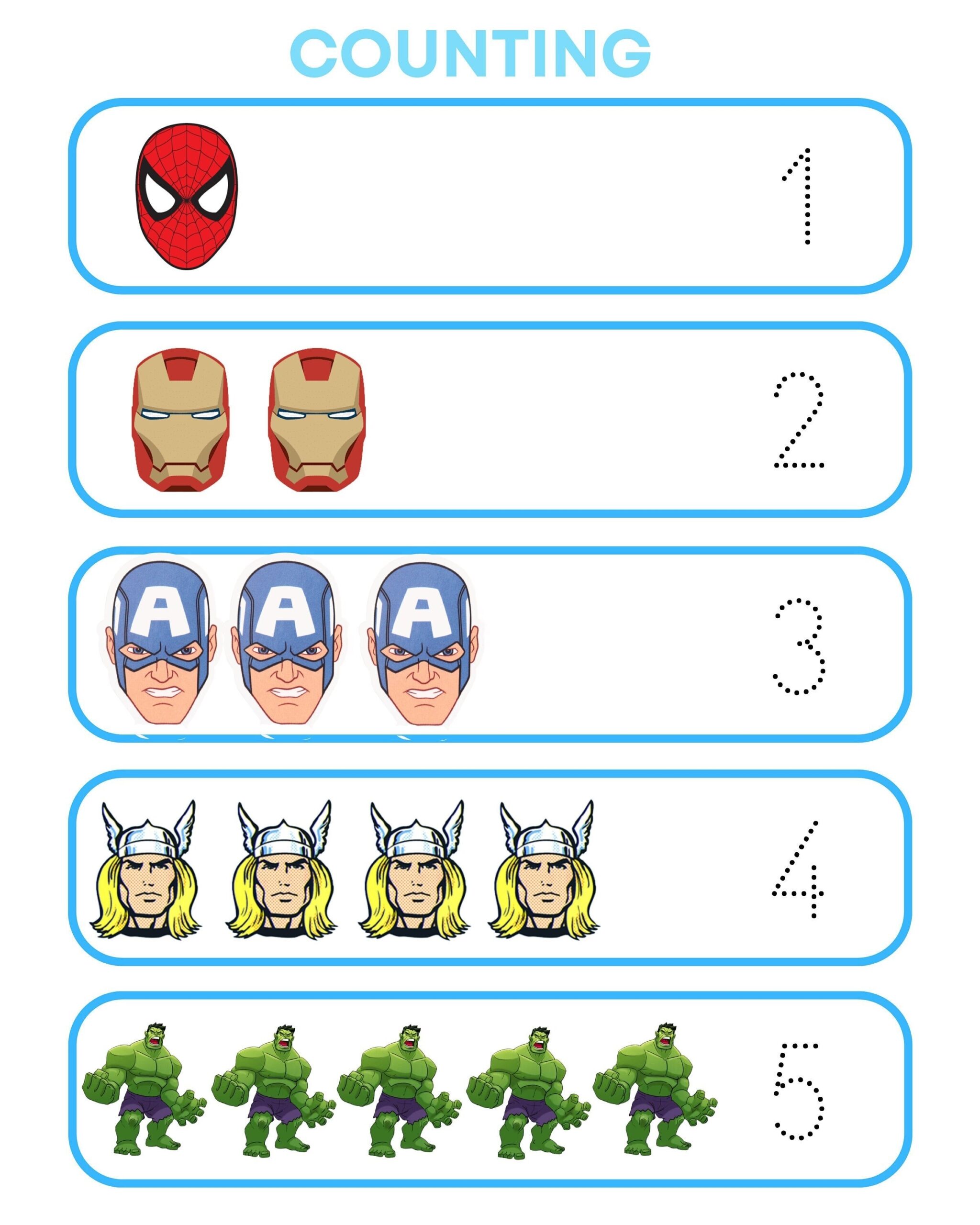 Superhero Math For Early Years Kids Kindergarten Superhero Counting Super Hero Math Super Hero Counting Early Years Math Math For Kid Etsy Canada