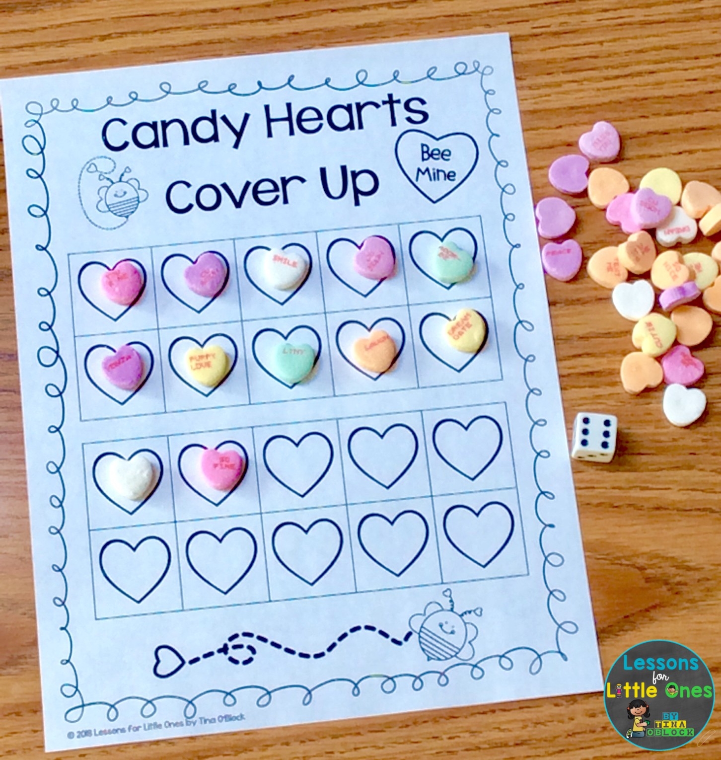 Valentine Math Centers U0026 Free Printables Lessons For Little Ones Valentine Math Centers U0026 Free Printables Lessons For Little Ones