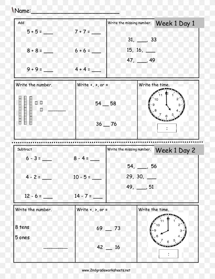 Free Printable Saxon Math Worksheets