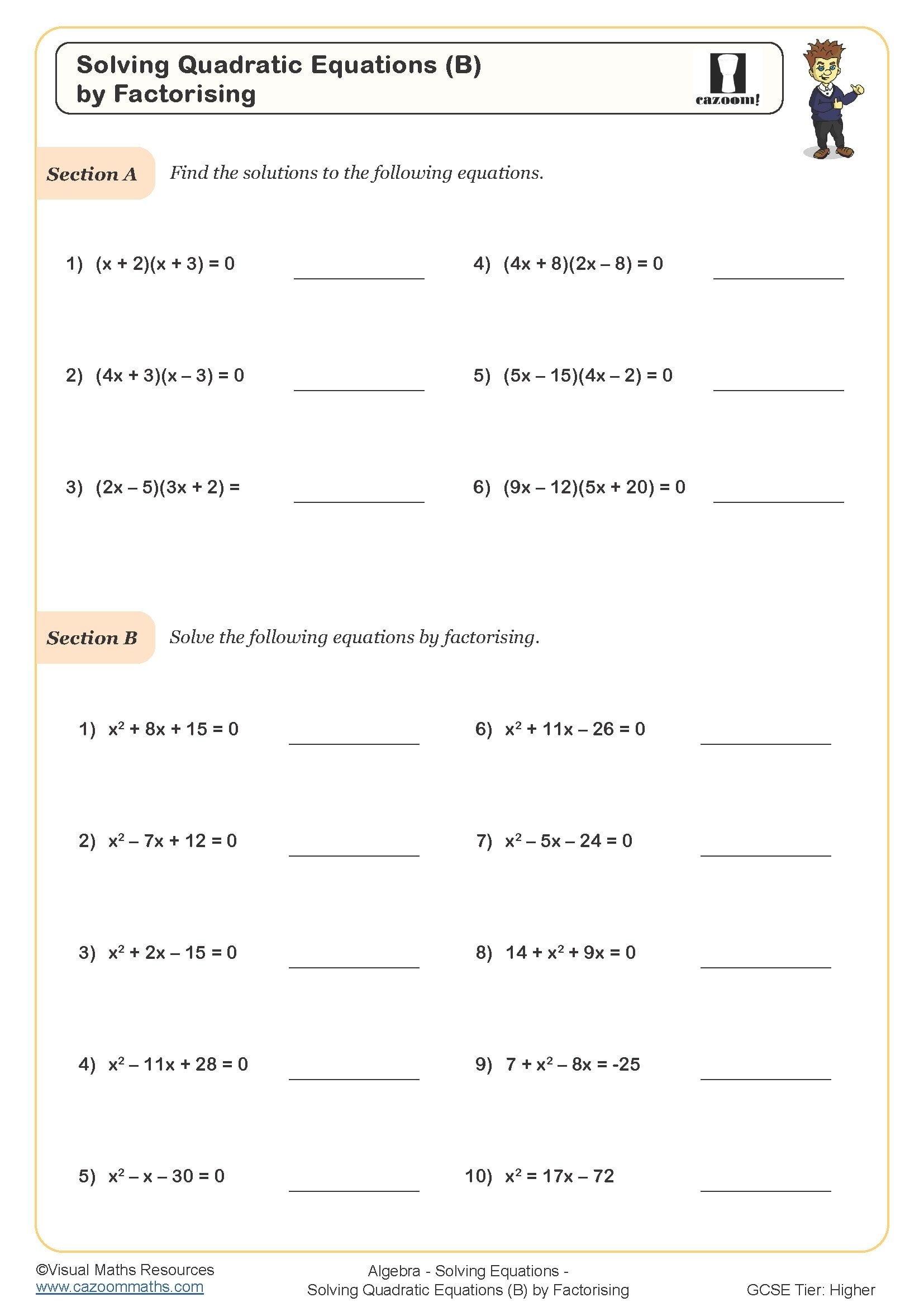 Year 10 Maths Worksheets Printable PDF Worksheets Year 10 Maths Worksheets Printable PDF Worksheets
