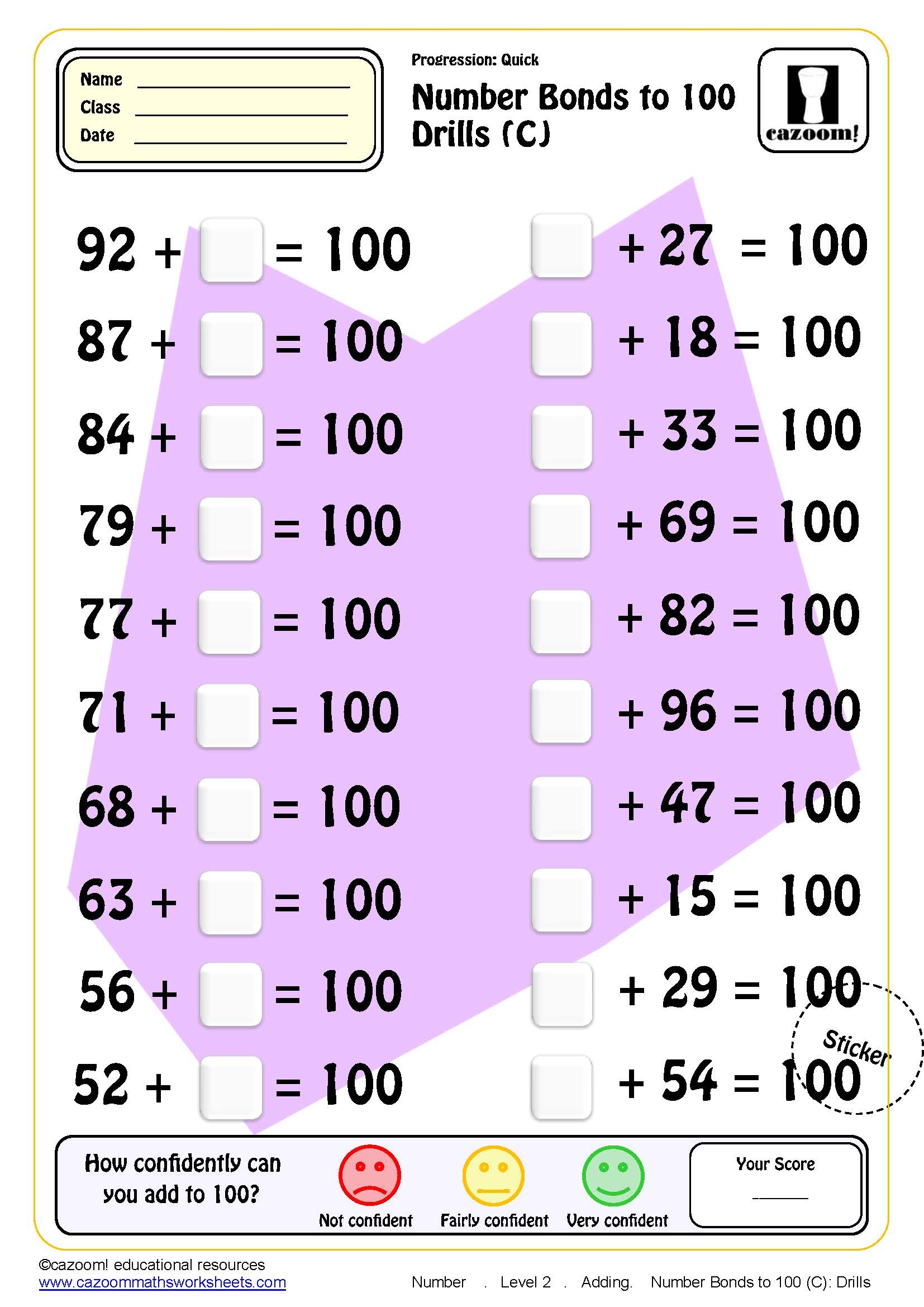 Year 2 Maths Worksheets Printable Maths Worksheets Year 2 